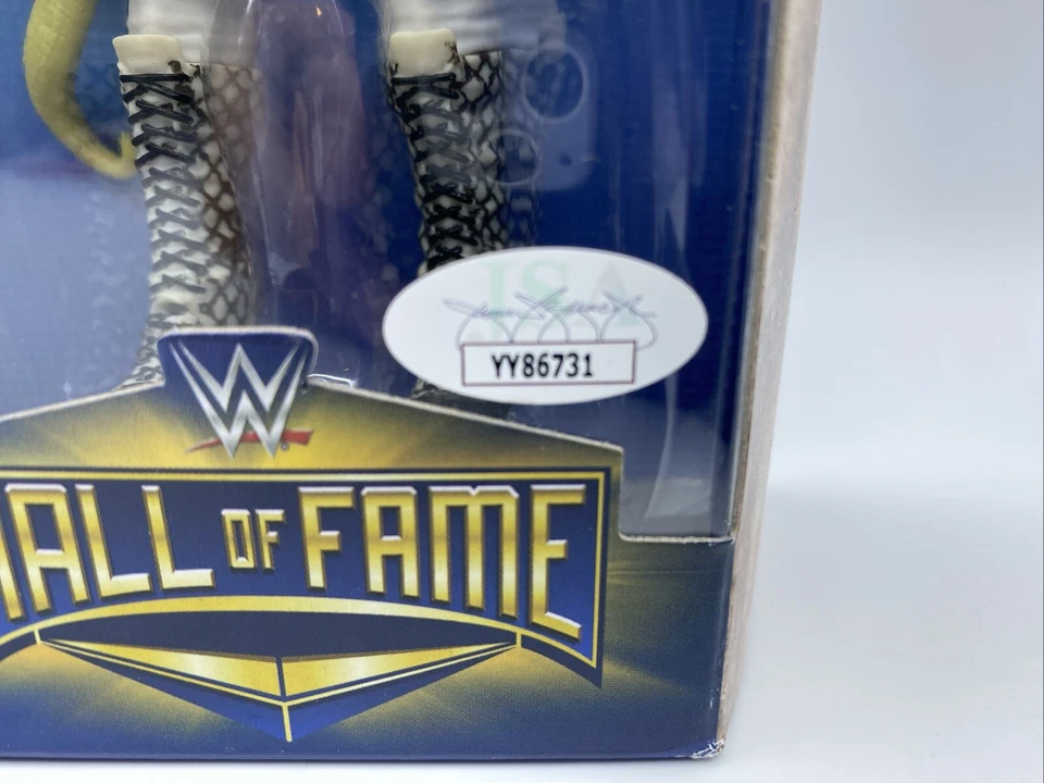 WWE 杰克蛇罗伯茨签名美泰名人堂精英摔跤人偶带 JSA LOA — 第 2/4 张图片