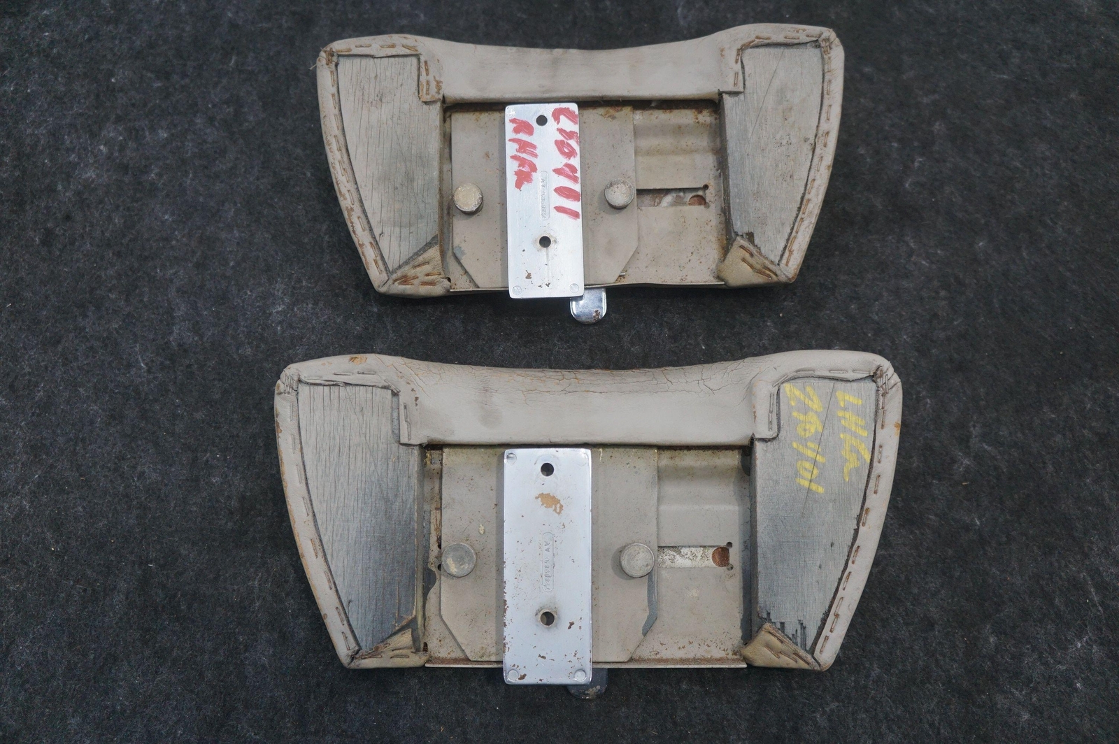 Set Front Left & Right Door Arm Rest OEM Rolls Royce Silver Shadow 1973 *Note*