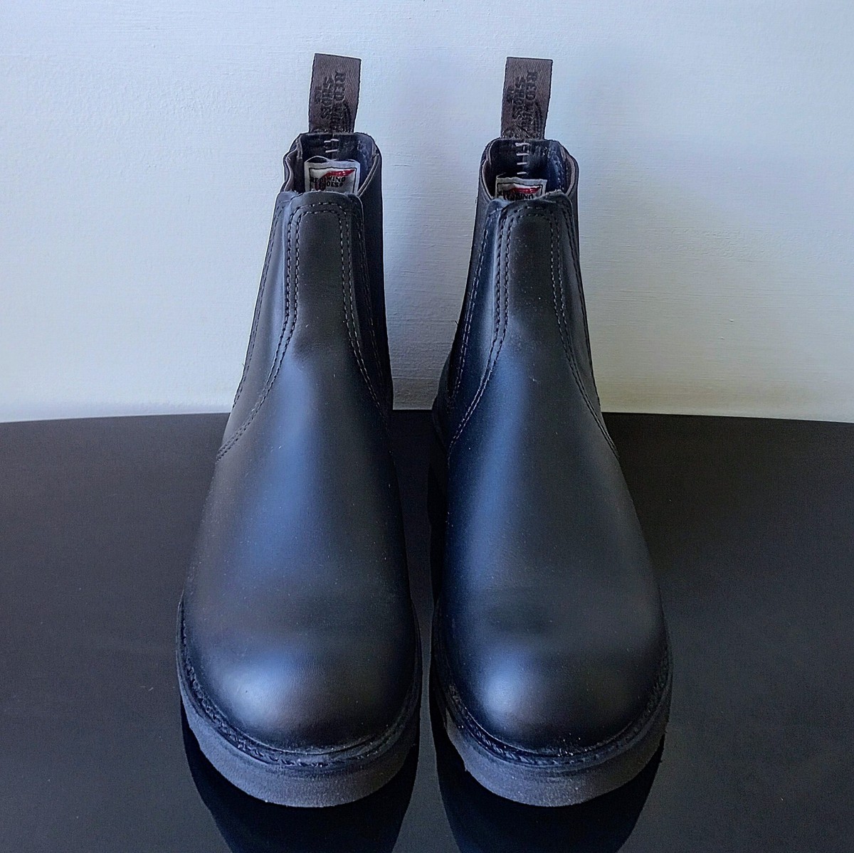 Red Wing Heritage Men Classic Chelsea Boots in Durable Black Harness-Made in USA RED WING HERITAGE CLASSIC CHELSEA STYLE 3194 - BLACK HARNESS  main image 4