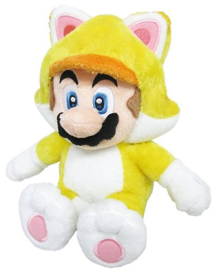 Super Mario 3D World Mario Cat Plüsch 24cm Plüschtier Kuscheltier Nintendo