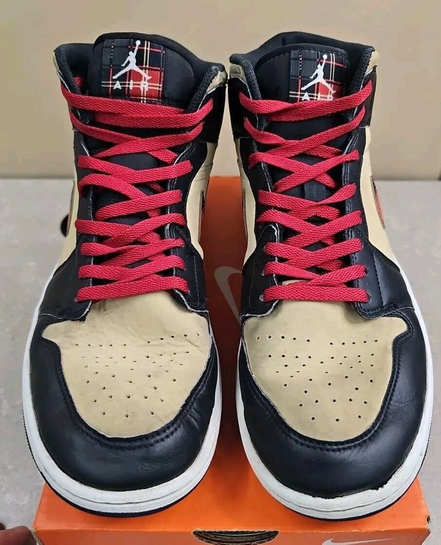 Nike Air Jordan 1 Mid SE Tartan Swoosh Shoe Size 11.5 | eBay