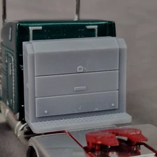 1:64 3D Printed Heavy Duty Semi Truck Headache Rack for DCP First Gear Speccast