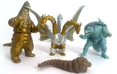 GODZILLA figure set MECHA KING GHIDORAH monsterverse monarch new empire Angilas