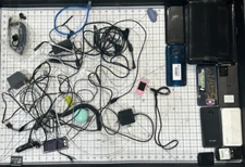 Lot of 14 iPhones, Samsung, Tablets & more see pics for salvage parts or repair