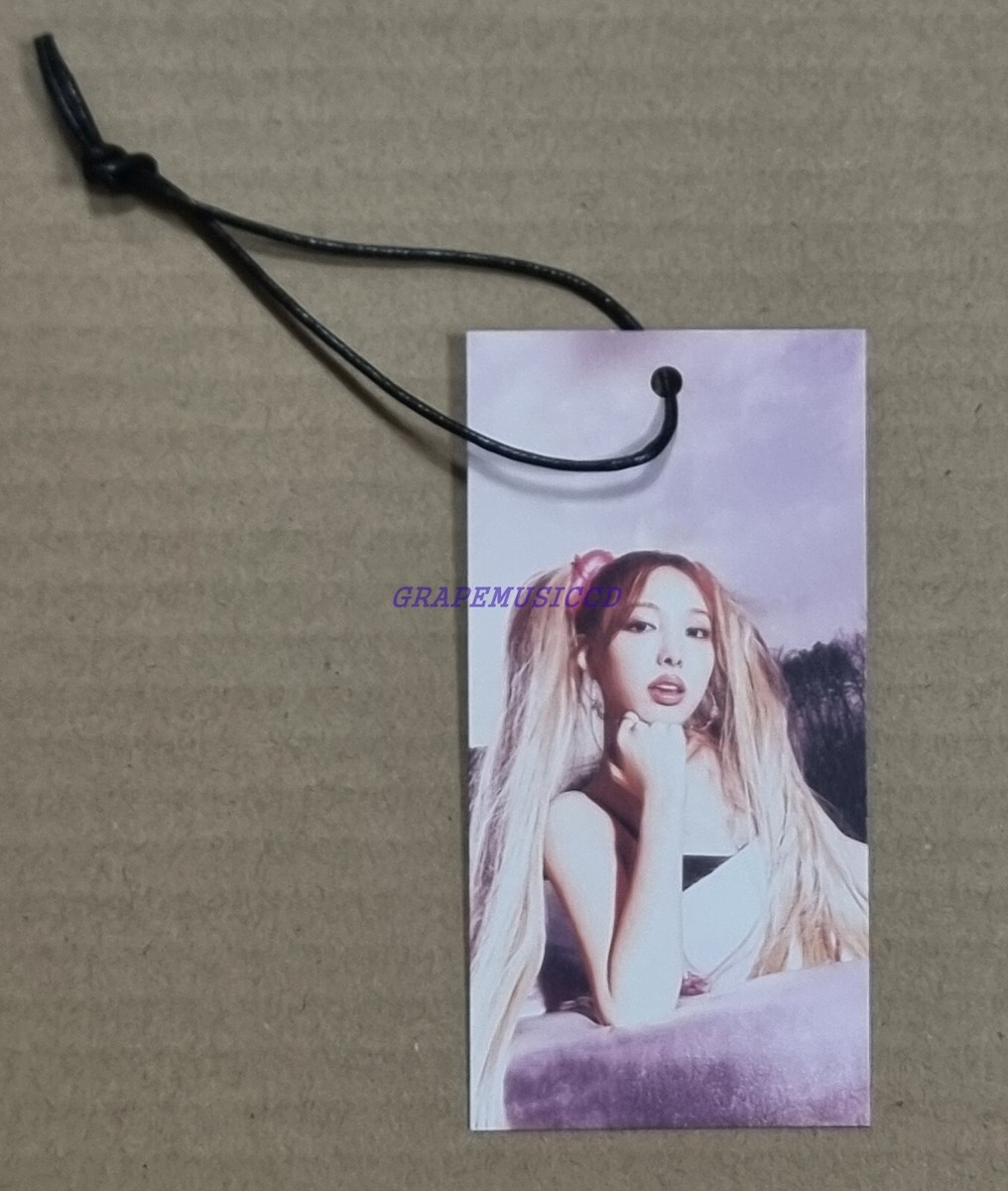NAYEON NA 2ND MINI ALBUM TWICE NAME TAG POSTCARD PHOTOCARD PHOTO