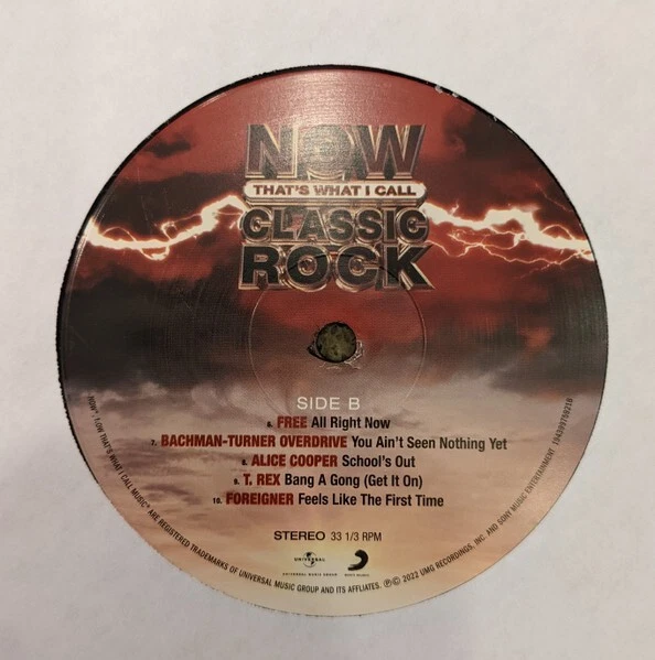NOW THAT'S WHAT I CALL CLASSIC ROCK - 2-LP - EXCLUSIVE - BRAND NEW! - Image 4 of 4