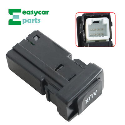 Auxiliary Stereo AUX Jack Port for 2009-2011 Toyota Matrix Camry 86190-02020