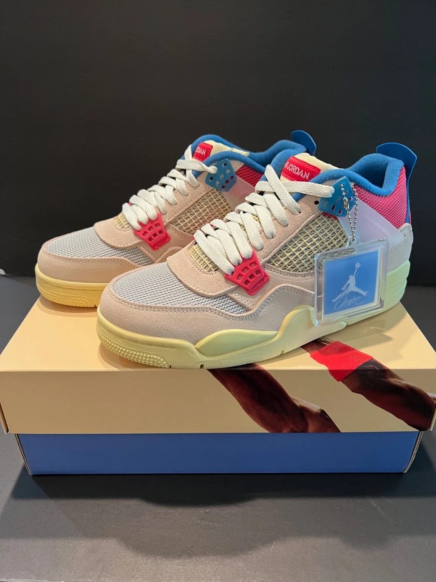 Nike Air Jordan 4 Retro x Union LA Guava Ice Men's Size 9