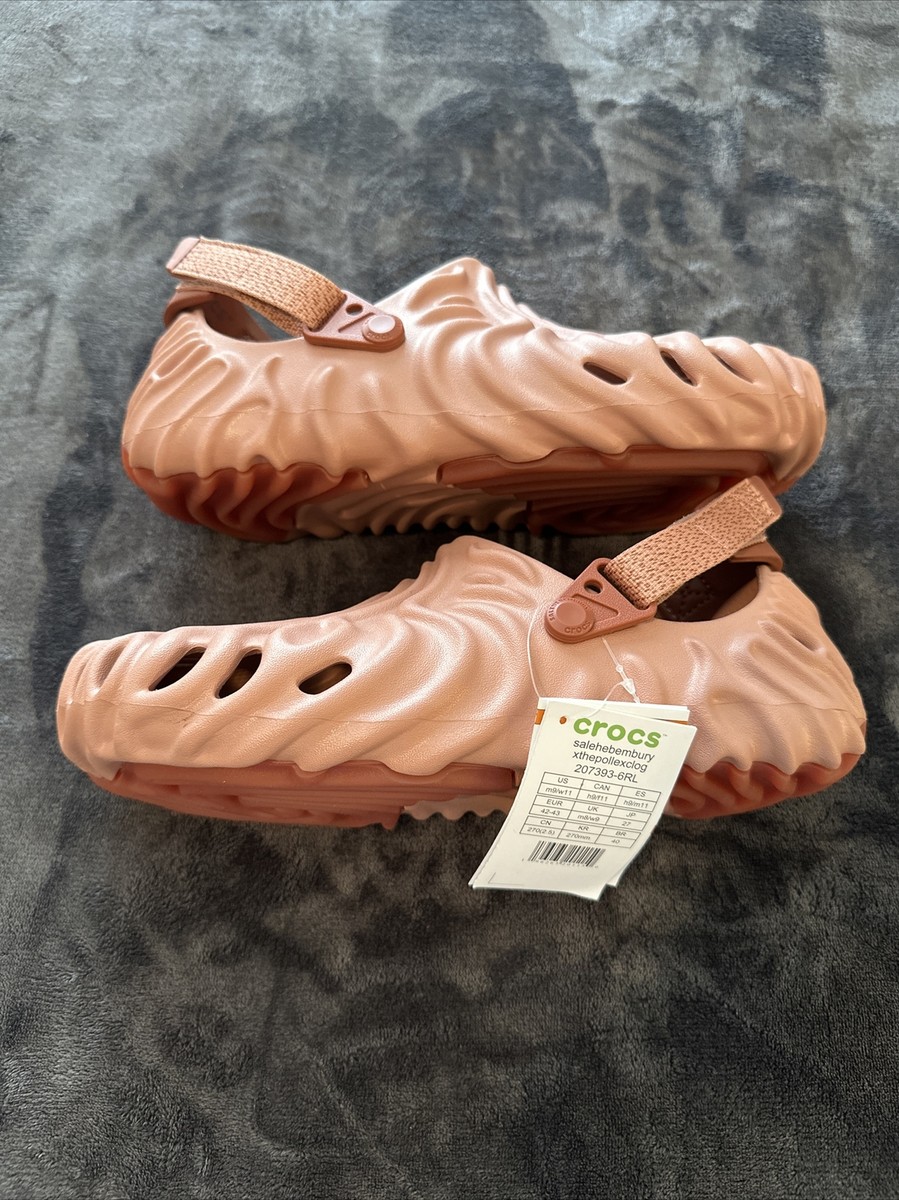 Salehe Bembury Crocs Pale Blush Size 9M/11W | eBay
