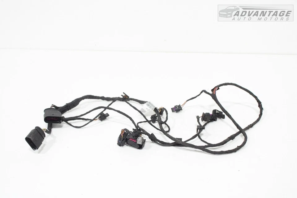 2015-2018 AUDI A8 QUATTRO REAR BUMPER COVER SENSOR WIRE WIRING HARNESS OEM - Image 2 of 4