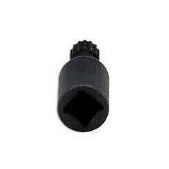 Laser 8036 Splined Bit Socket Für Ford DCT Aktuatoren | 1/4" Antrieb, Kompatibel Mit Focus, Fiesta, B-Max, EcoSport – OEM 307-677 Gleichwertig