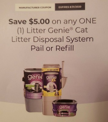 litter genie refill coupon