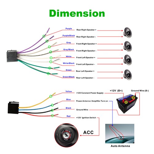 Reproductor de MP3 para automóvil Bluetooth con luz de 7 colores 12V 1Din radio AUX FM host en el tablero TF USB - Imagen 4 de 6