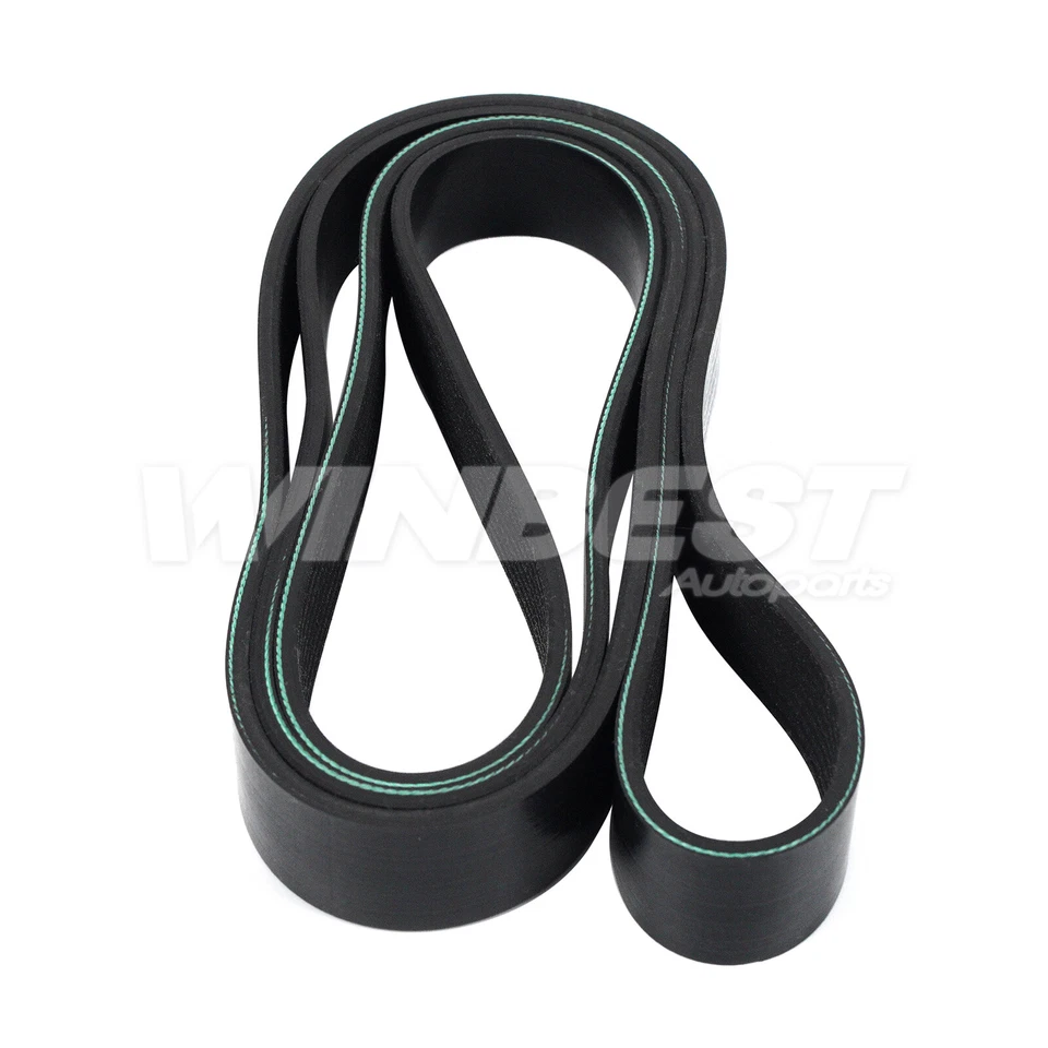 Cinturón serpentino EPDM para Dodge W250 W350 D250 D350 B350 1989-1993 5,9 L 8PK2075 Foto 3 de 4