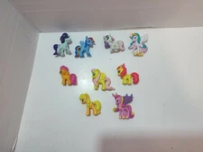 My Little Pony MLP 3" Figures Lot Of 9 Ponies 