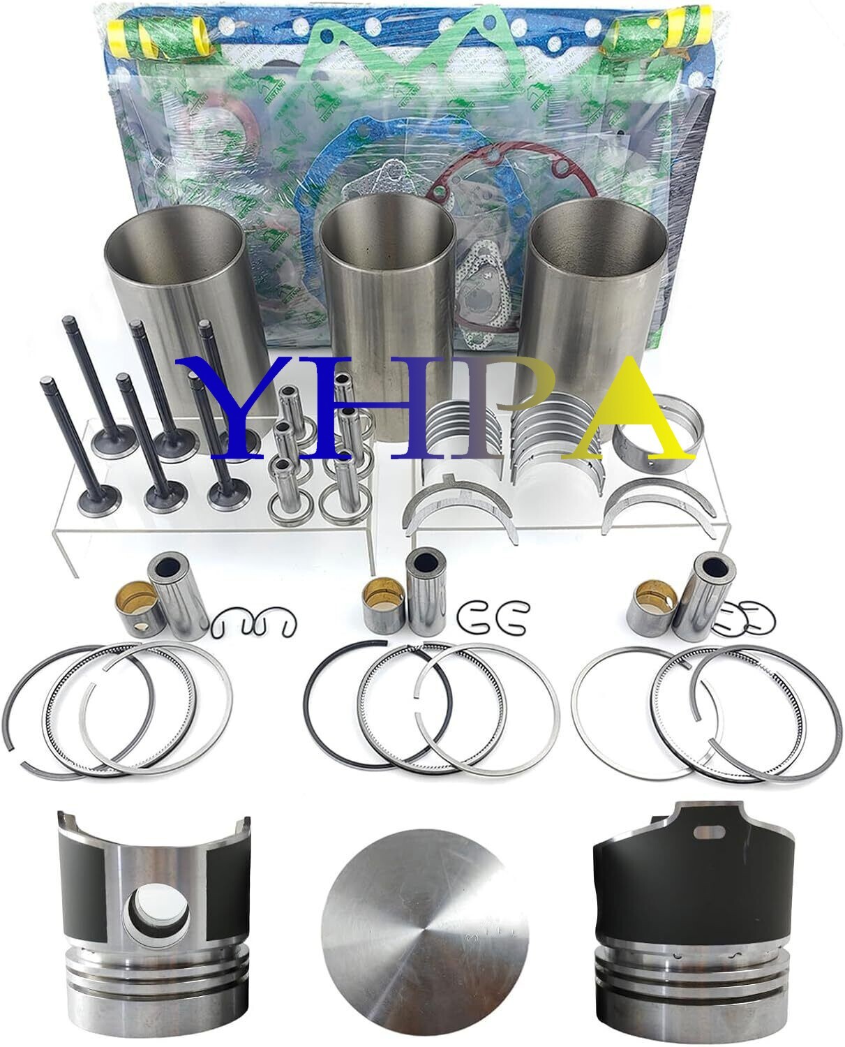 D1101 DH1101-A DH1101 Overhaul Rebuild Kit STD for Kubota L245 L245DT ...