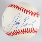 Jimmy Piersall Signed Baseball Red Sox - COA JSA
