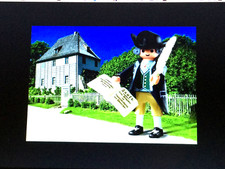 Playmobil 9124,JOHANN WOLFGANG VON GOETHE,WRITER,POET,EUROPEAN EXCLUSIVE,NO BOX