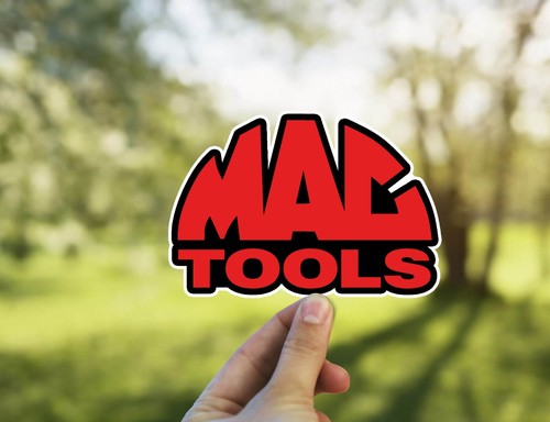 Mac Tools Sticker Decal for Toolbox, Mac Tools Weather Resistant Stickers 2 Pack - Picture 2 of 2