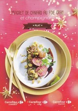 MAGRET DE CANARD AU FOIE GRAS  - FICHE / CARTE DE RECETTE DE CUISINE CARREFOUR  