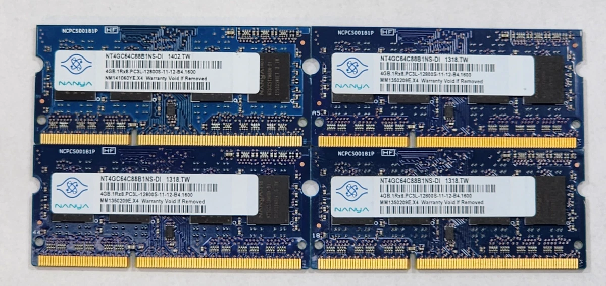 Nanya Computer RAM 16 GB Total Capacity for sale | eBay