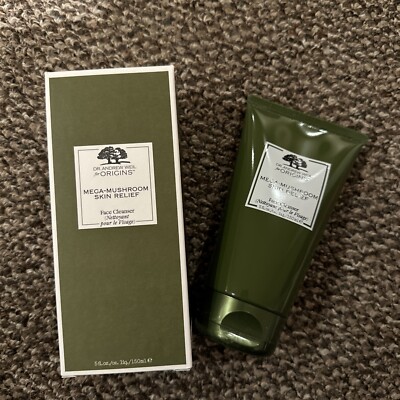 Origins Mega Mushroom Skin Relief Face Cleanser 150mL NEW WITH BOX