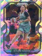 2021 Panini Prizm WNBA KYLEE SHOOK #66 CRACKED ICE PRIZM SP LIBERTY