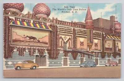 Corn Palace Mitchell South Dakota Postcard