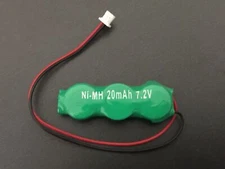 CMOS BIOS Battery 7.2V 15mAh For Dell Latitude C400 L400 D500 D505 D510 D600