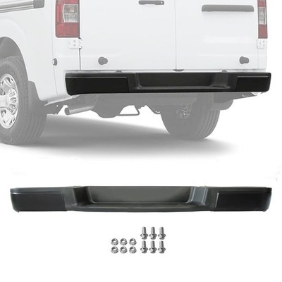 Black Steel Rear Step Bumper Assembly For 2012-2021 Nissan NV1500 NV2500 NV3500