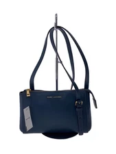 MARC JACOBS SHOULDER BAG LEATHER NVY SOLID M0013940 426