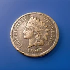 1867 Indian Head Cent Penny *Key Date, Low Mintage*