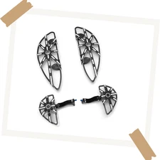 Gauge Rider Passenger Floorboards for Harley Road/Street Glide Touring