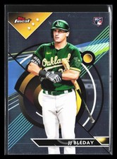 JJ Bleday 2023 Finest ROOKIE RC #6 Oakland Athletics Chrome *187