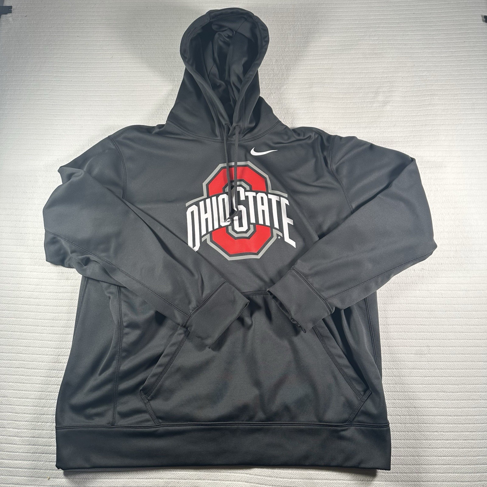 Nike Therma Fit Ohio State Buckeyes Football Hoodie Men’s XL Gray