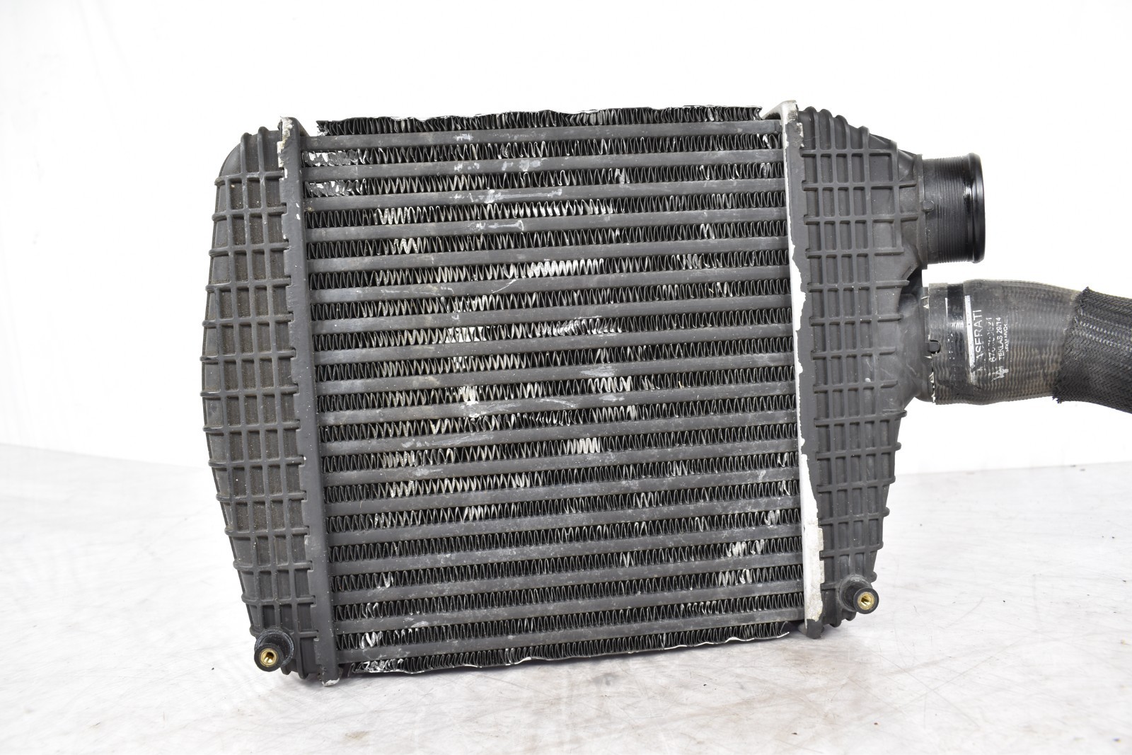 14-17 MASERATI GHIBLI 3.0 FRONT PASSENGER RIGHT RH SIDE INTERCOOLER ID 16474840