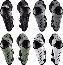 Leatt Dual Axis Knee & Shin Guards - Motocross Dirt Bike Offroad Pair