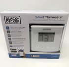 BLACK+DECKER Smart Thermostat Device Compatible Wifi Mobile App - NIB