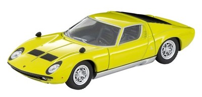 TOMYTEC Tomica Limited Vintage 1/64 LV Lamborghini Miura S Yellow Green 318880 U