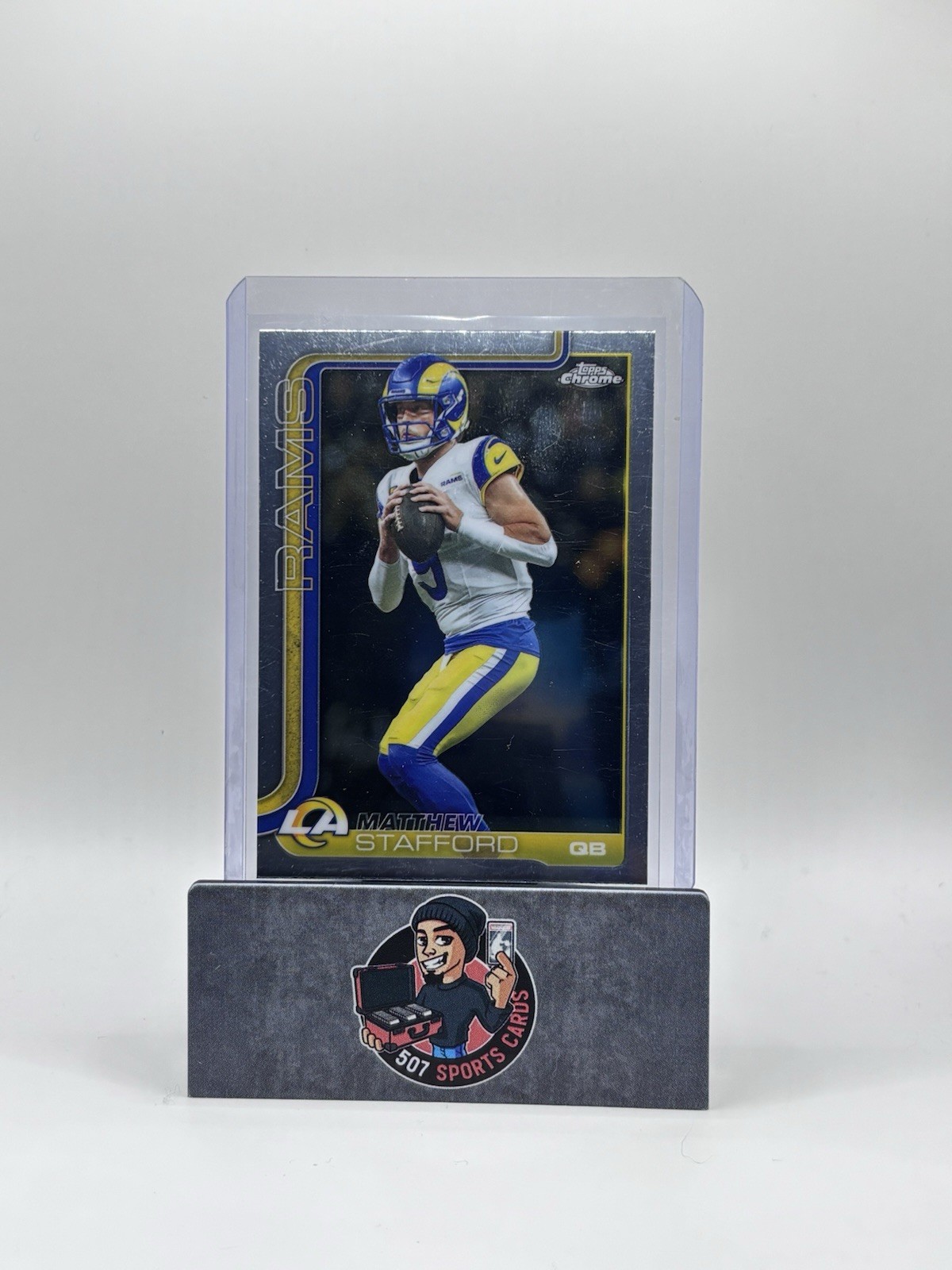2025 Topps Chrome ~ Matthew Stafford #169 Los Angeles Rams