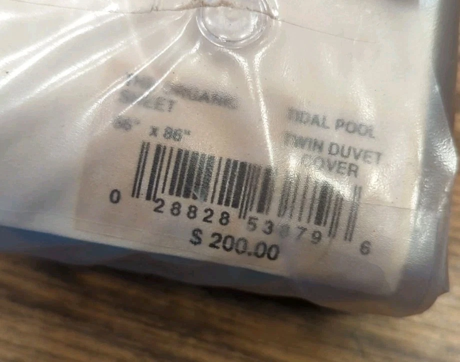 Новый пододеяльник Ralph Lauren Spa из органического хлопка для приливного бассейна Twin 66 X 86 дюймов - Изображение 3 из 4