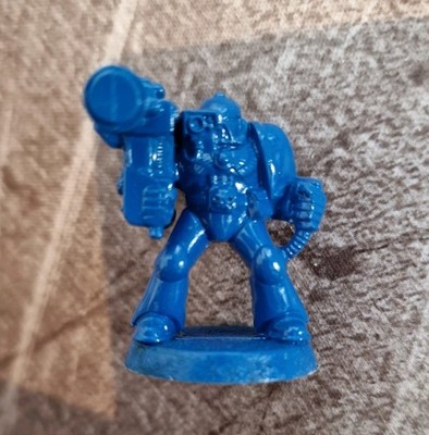 Warhammer 40K -  1993 - 2nd Edition - Space Marine - gebraucht, bemalt