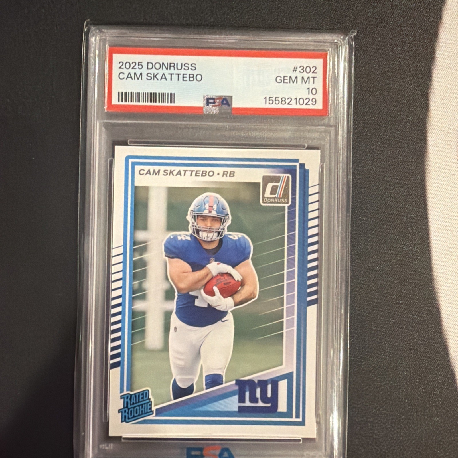 Cam Skattebo Panini Donruss Optic #228 Base