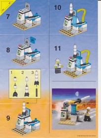 MINT! Lego 6452 Mini Rocket Launcher OBA