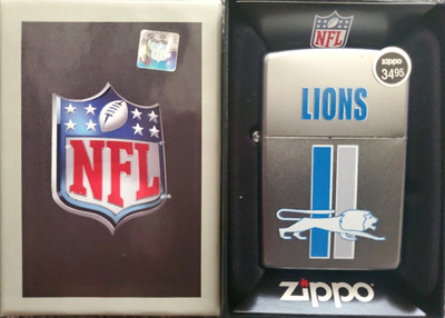 DETROIT LIONS THROWBACK RETRO ZIPPO LIGHTER  NFL  205 #81