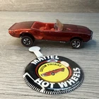 1967 Hot Wheels Redline Custom Firebird & Button Red on Red Original Owner