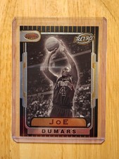 1997 Bowman's Best Retro Joe Dumar #TB4 - Detroit Pistons