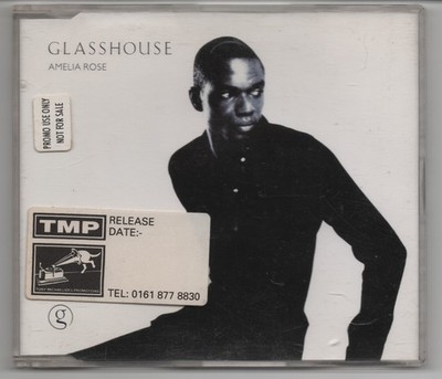 GLASSHOUSE AMELIA ROSE Promo 3 Track CD Single