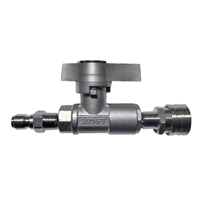 #ad #ad 3 8in Interfaces Ball Valves Pressure Washer For Washer Guns Hose Accessories $69.77