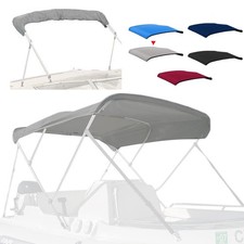 4 Bow Marine Grade Fade and Crack Resistant Bimini Top Replacement Cover, Hea...